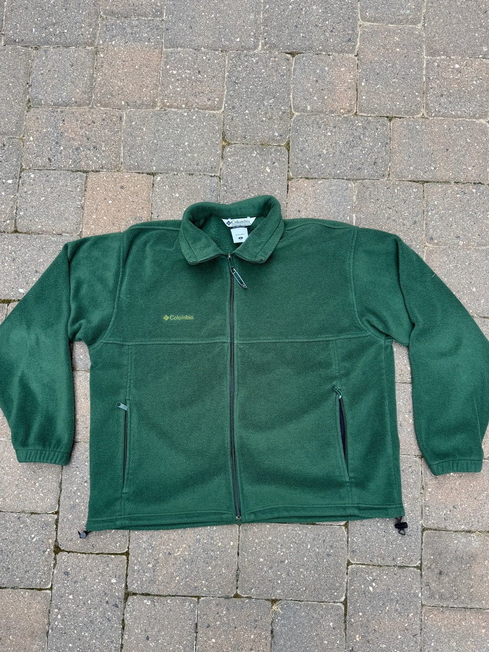 Men’s Green Columbia Fleece Jacket